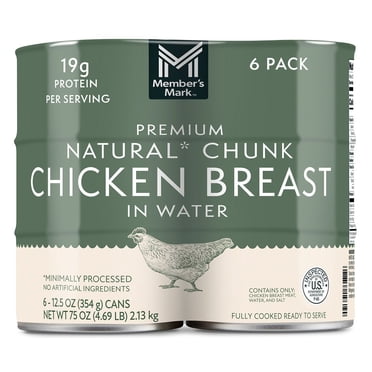Caned Chicken Breast