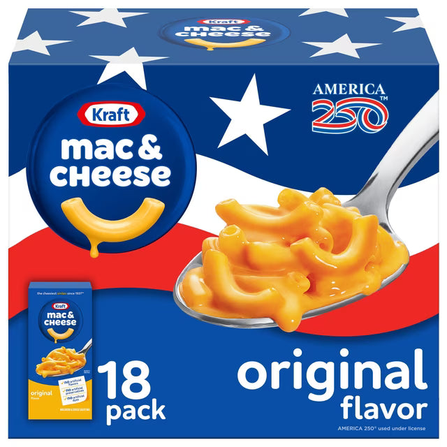 Kraft Mac&Cheese 18pk