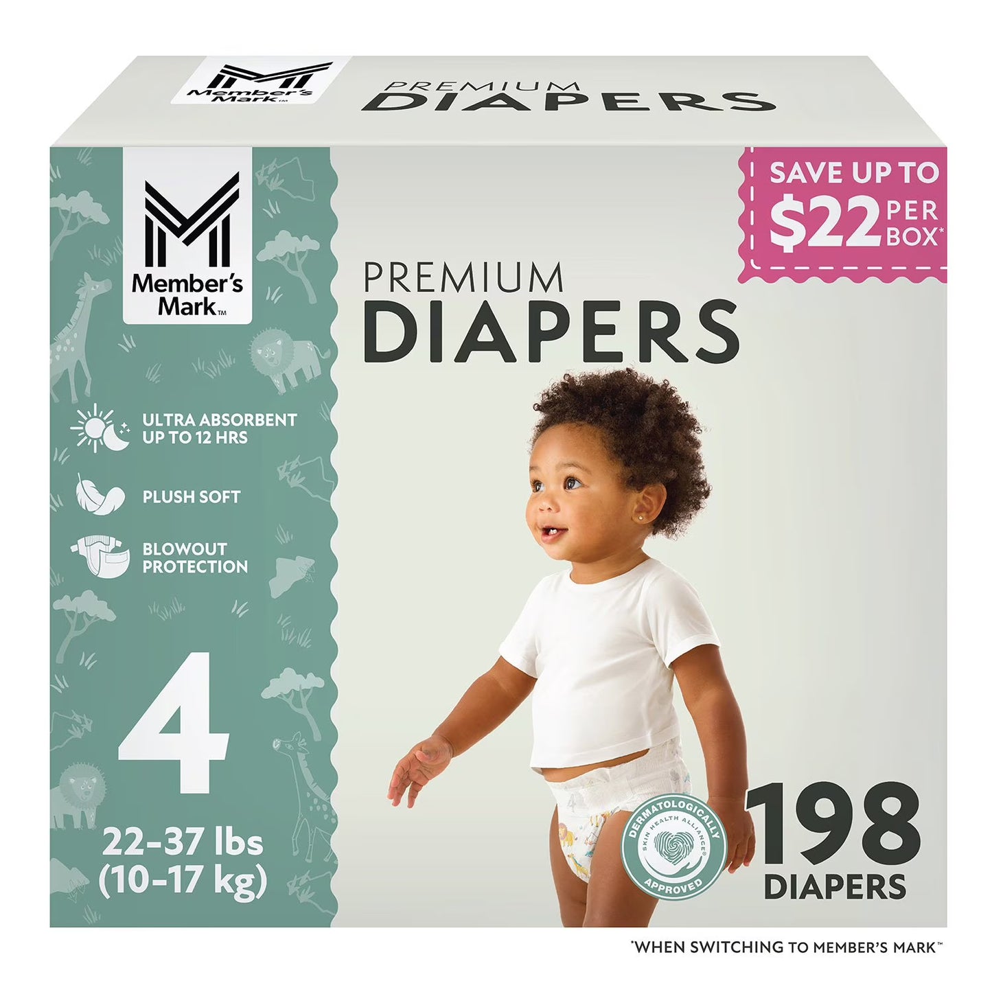 Sam's Club 4 diapers