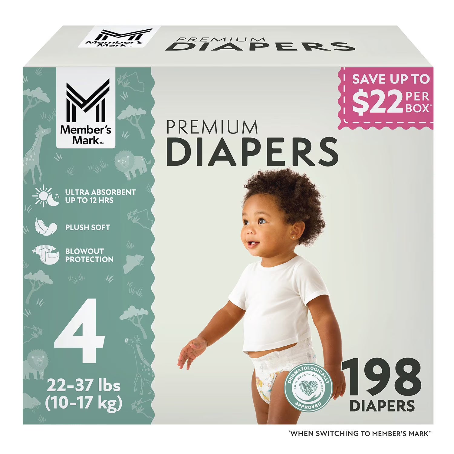 Sam's Club 4 diapers