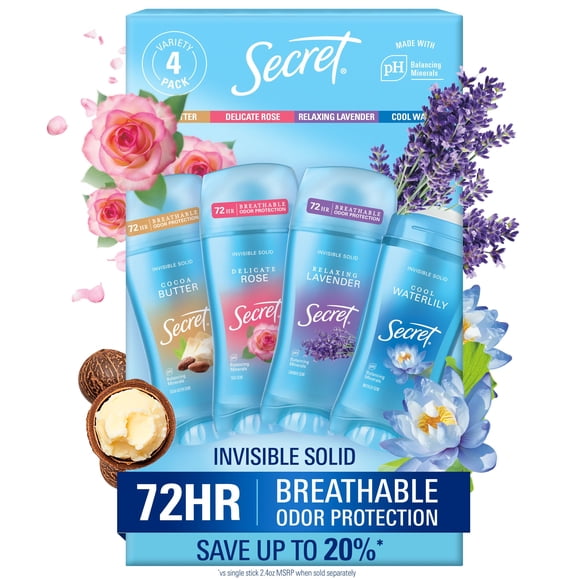 Secert Assorted 4pk