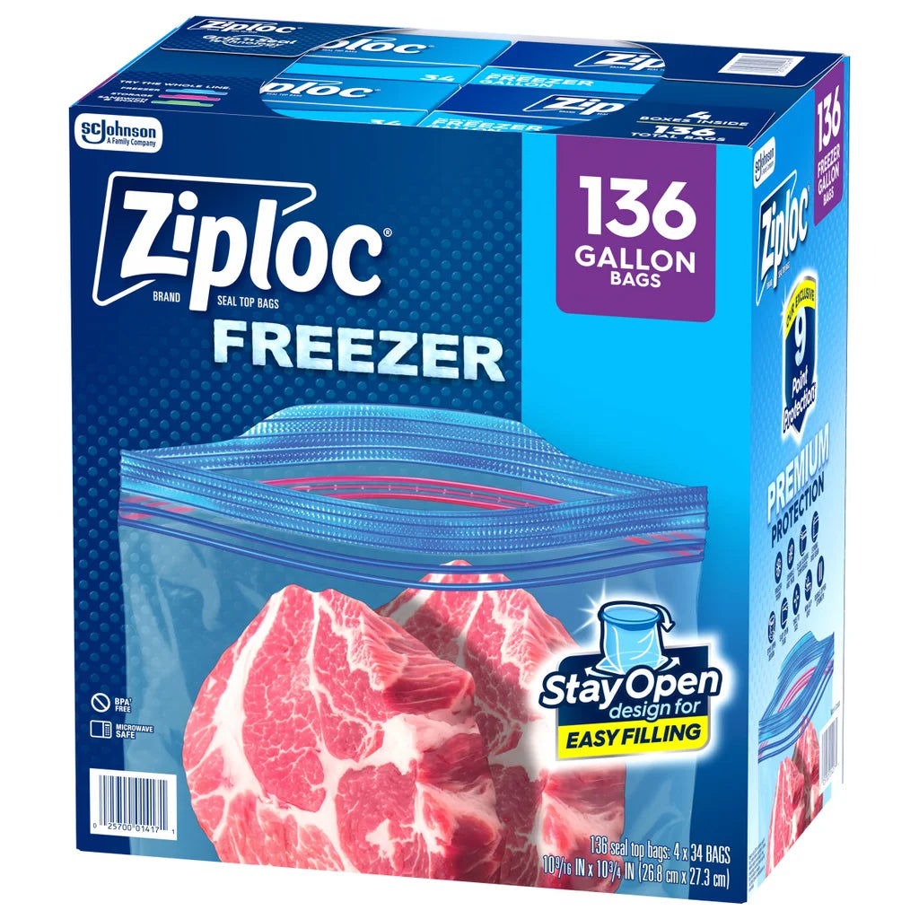 Ziploc Freezer Bag Large