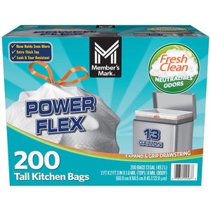 Sam's Club Kitchen Trash Bags 200ct